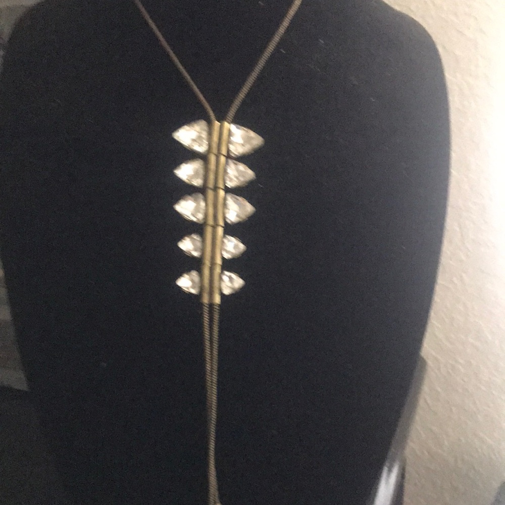 Traci Lynn Lariat necklace 24 inches long
